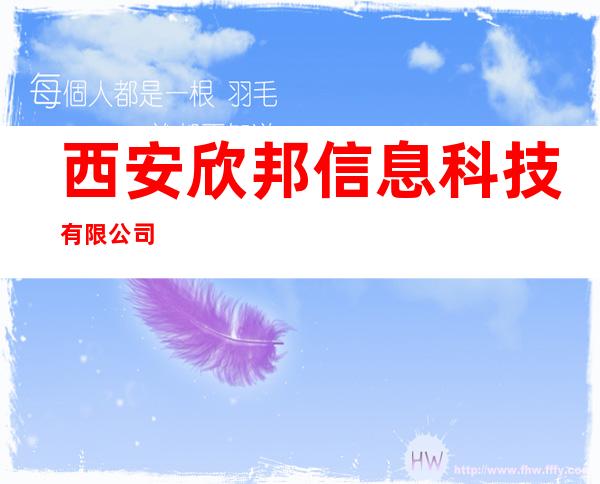 西安欣邦信息科技有限公司
